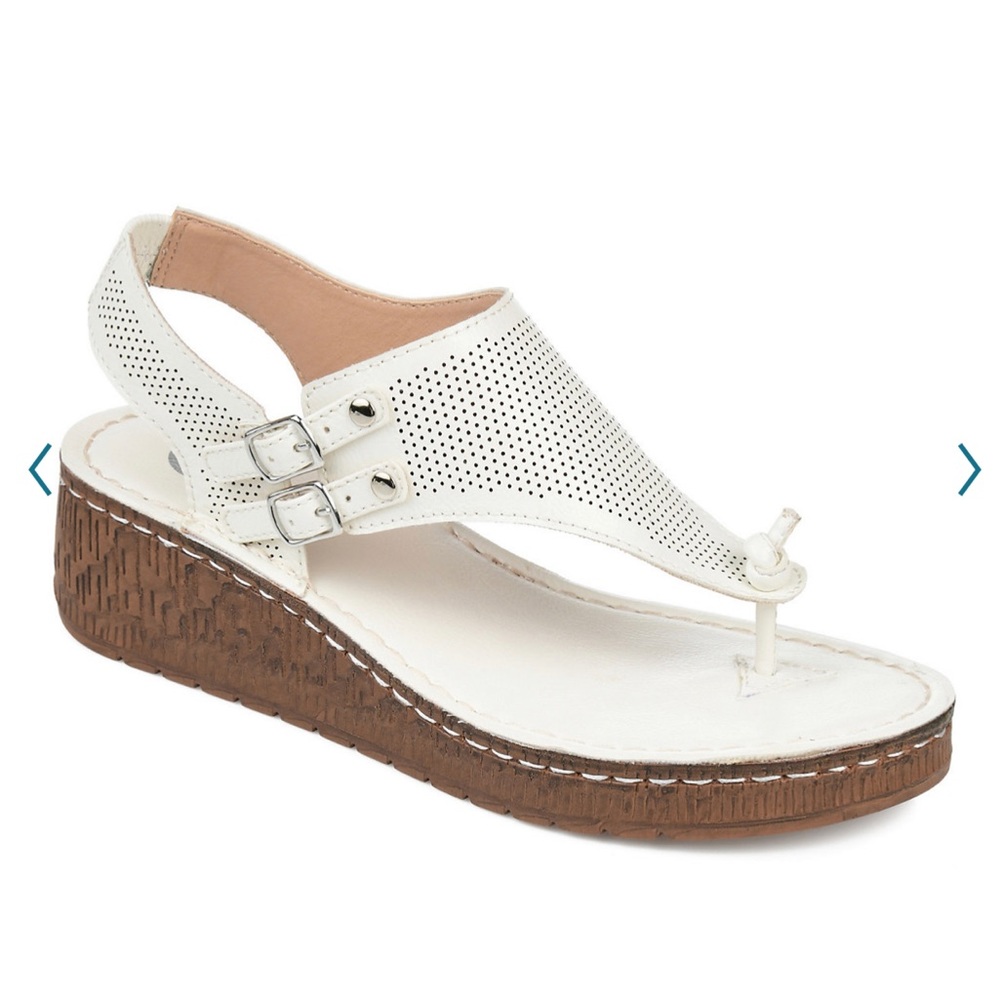 Journee Collection Mckell Wedge Sandals